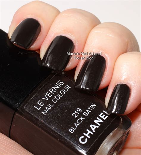 chanel black satin polish|chanel nails color chart.